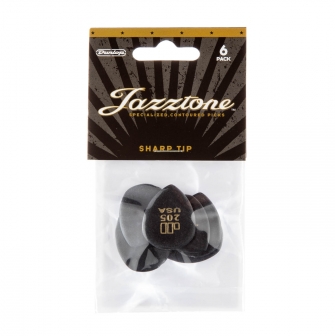 Dunlop Jazz Tone 205 -plektrat, 6kpl.