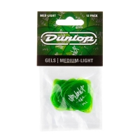 Dunlop Gels Green Medium-Light plektra.