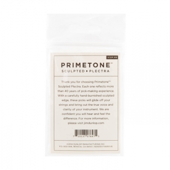 Primetone Standard Grip 0,88mm -plektrapussi takaa.