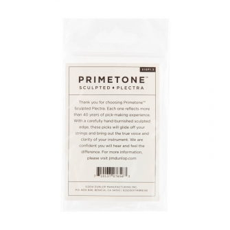 Primetone Standard Grip 1.30mm -plektrapussi takaa.