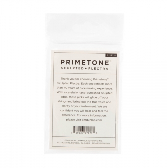 Primetone Standard Smooth 1.50mm plektrapussi takaa.