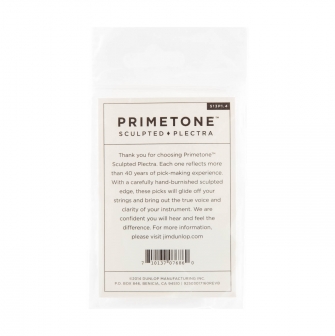 Primetone Triangle Smooth 1.40mm plektrapussi takaa.