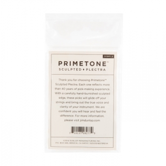 Primetone Semi Round Smooth 1.50mm plektrapussi takaa.