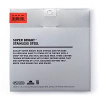 Dunlop Super Bright 45-105 Stainless Steel