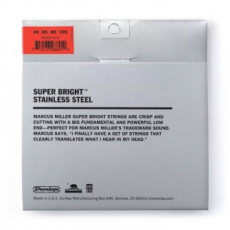 Dunlop Marcus Miller 45-105 Super Bright