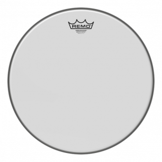 Remo 14" Ambassador Smooth White