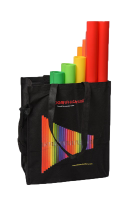 Boomwhackers kantokassi 25 putkelle.