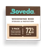 Boveda Reed Kit 72% -kostuttimet (koko 8), 2kpl.