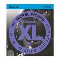 Daddario EXL280 020-052 Piccolo kielisarja 