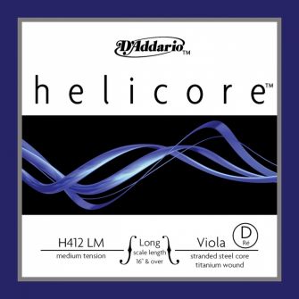 Alttoviulun D-kieli D'Addario Helicore H412LM.