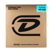 Dunlop Flatwound Bass 45-125 bassokitaran hiotut kielet