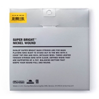 Dunlop Super Bright 40-120 Nickel Wound