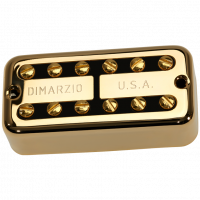 DiMarzio New'Tron Neck, Gold/Black DP291GBK.