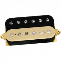 DiMarzio Norton humbucker-mikrofoni musta/kerma-värillä.