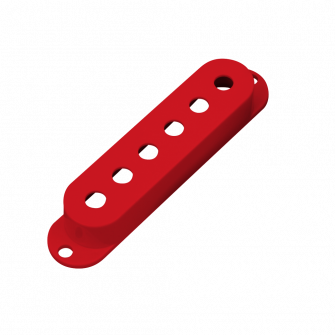 DiMarzio stacked single coil -mikin kuori punainen, RD.