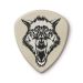 Dunlop 1.40 mm Hetfield White Fang -plektra takaa.