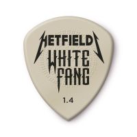 Dunlop 1.40 mm Hetfield White Fang -plektrat, 6kpl.