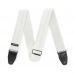 Dunlop Deluxe Seatbelt White kitarahihna auki.