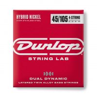 Dunlop Dual Dynamic Hybrid Nickel 45-105 basson kielet.