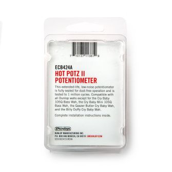 Dunlop ECB424A Cry Baby potikka paketti takaa.