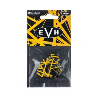Dunlop EVH VH II Eddie Van Halen -plektrat, 6kpl.