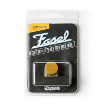 Dunlop Crybaby Fasel Inductor Yellow pakkauksessaan.