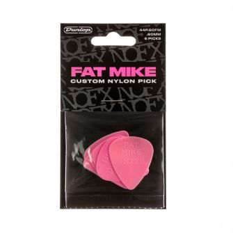 Dunlop Fat Mike Nylon Standard -plektrat, 6kpl.