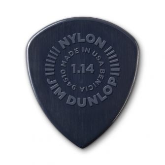 Dunlop Flow Nylon 1.14mm plektra takaa.