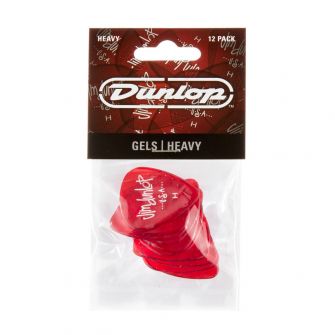 Dunlop Gels Red Heavy plektralajitelma, 12kpl.