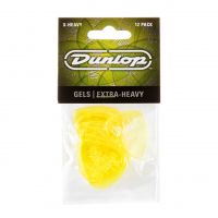 Dunlop Gels Yellow Extra Heavy plektra.