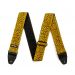 Dunlop Jacquard Leopardskin kitarahihna avattuna.