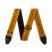 Dunlop Jacquard Tyger Eye kitarahihna avattuna.