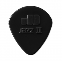 Dunlop Jazz II Stiffo -plektrat (musta), 24kpl.