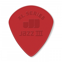 Dunlop Jazz III XL Nylon -plektrat (punainen), 24kpl.