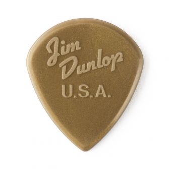 Dunlop Bonamassa Gold Jazz III -plektra takaa.