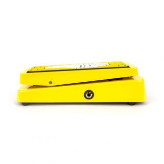 Kirk Hammett Wah Wah-pedaali Yellow vasemmalta.