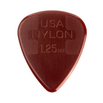 Dunlop Nylon Standard 1.25mm plektra.