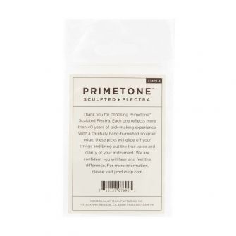 Primetone Semi Round Grip 1.30mm plektrapussi takaa.