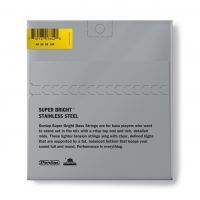 Dunlop Super Bright Steel 40-100 Medium Scale basson kielet.