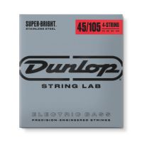Dunlop Super Bright Steel 45-105 Medium Scale basson kielet.