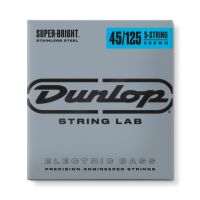Dunlop Super Bright Steel 45-125 Medium Scale 5-kielisen basson kielet.
