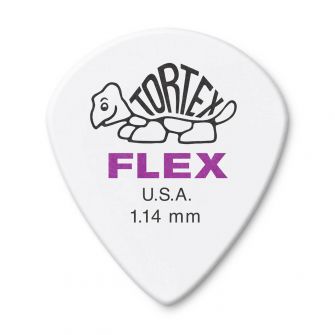 Dunlop Tortex Flex Jazz III 1.14mm -plektra.