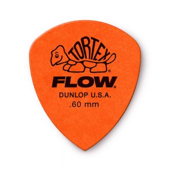 Dunlop Tortex Flow Standard -plektra, 0.60mm.