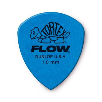 Dunlop Tortex Flow Standard -plektra, 1.00mm.