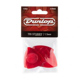 Dunlop Tri Stubby 1.5mm plektrapussi.