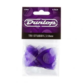 Dunlop Tri Stubby 2.0mm plektrapussi.