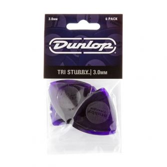 Dunlop Tri Stubby 3.0mm plektrapussi.
