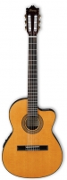 Ibanez ohutrunkoinen klassinen kitara GA5TCE-AM.