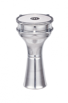 Meinl HE102 Alumiininen Darbuka, viimeistelemätön.