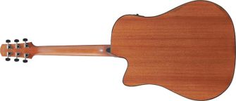 Ibanez AAD51CE-DVS kitara takaa.